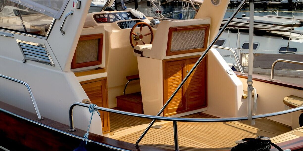 Refit on a Yacht